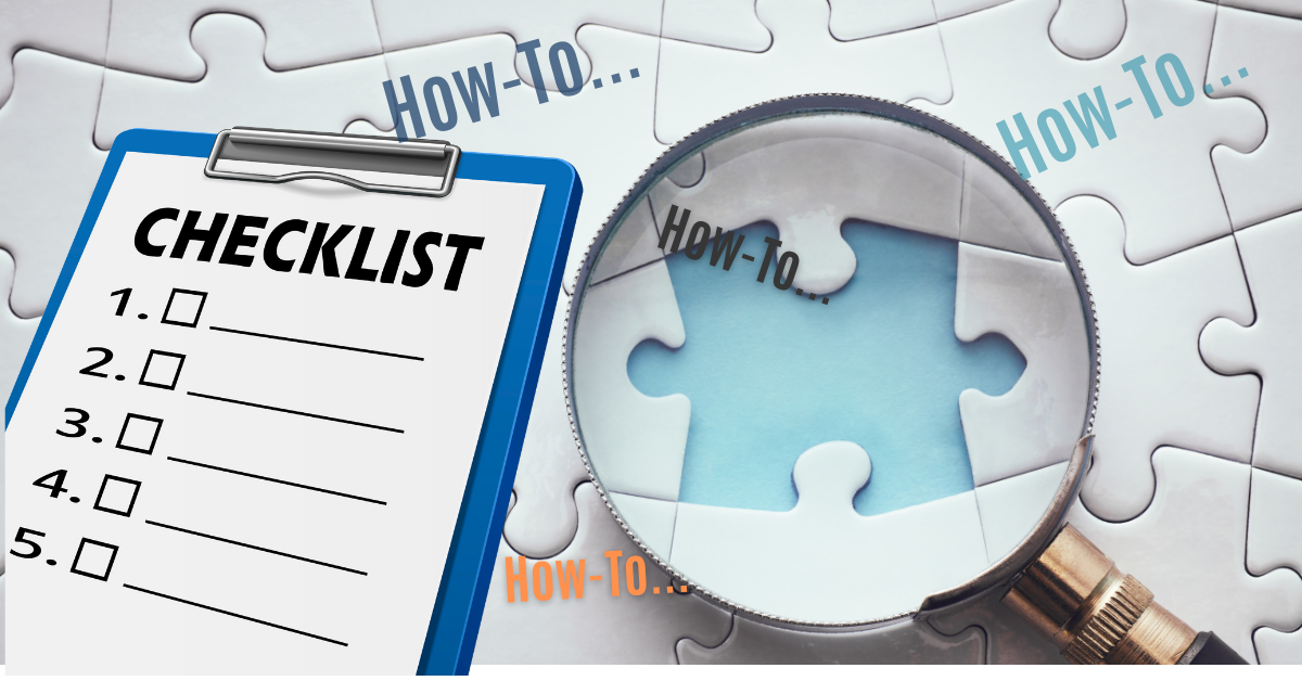 Checklist for Starting a Service Business